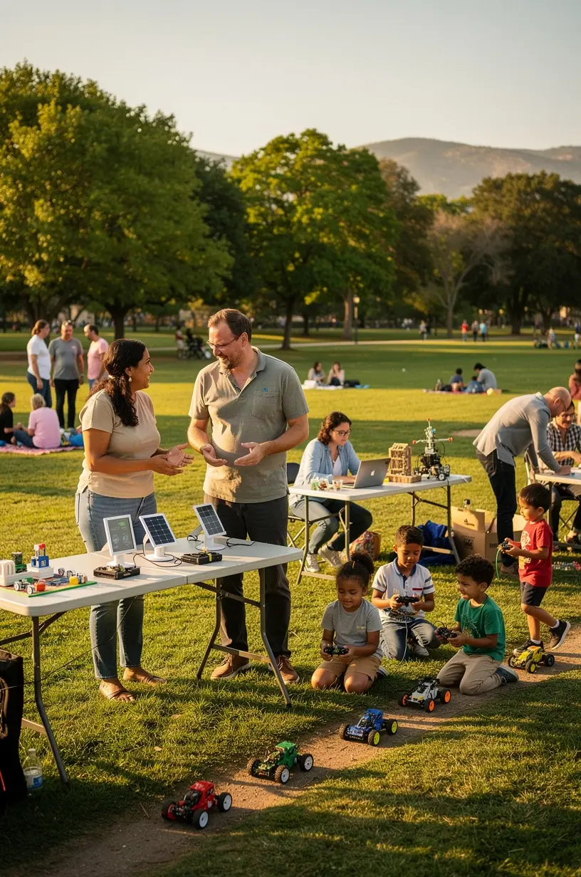 Local tech startups enhancing community innovation and growth.