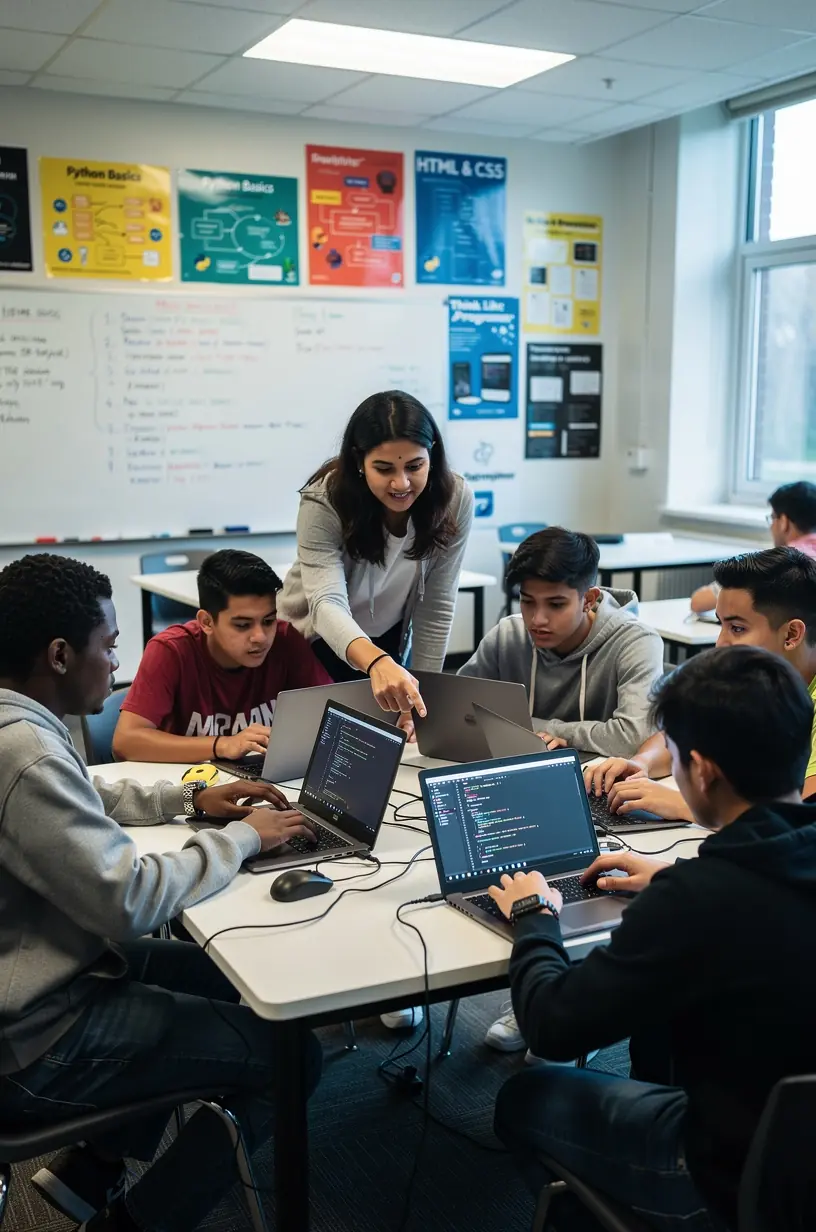 Urban garden flourishing in a sustainable community setting.
