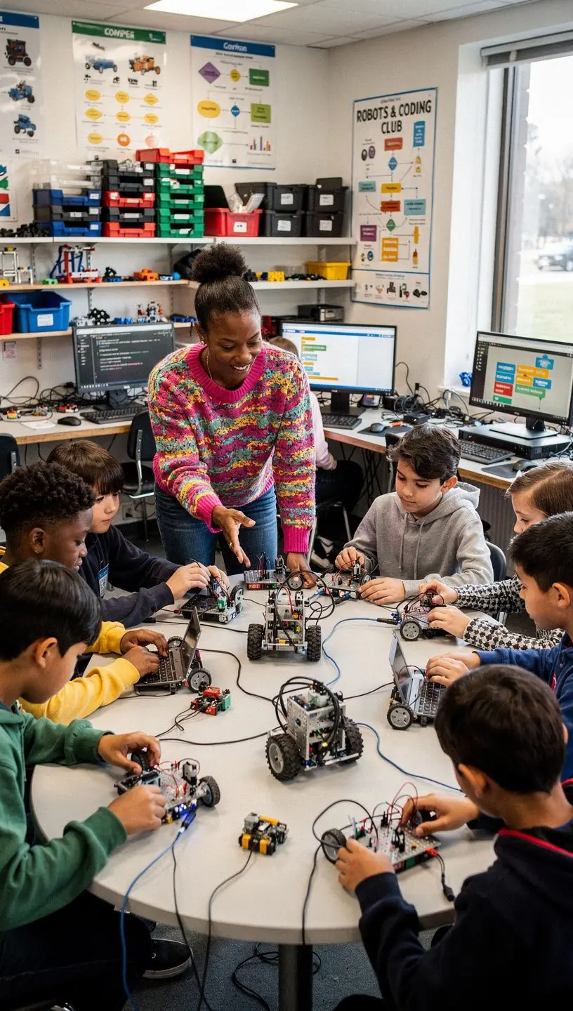 Team strategy meeting