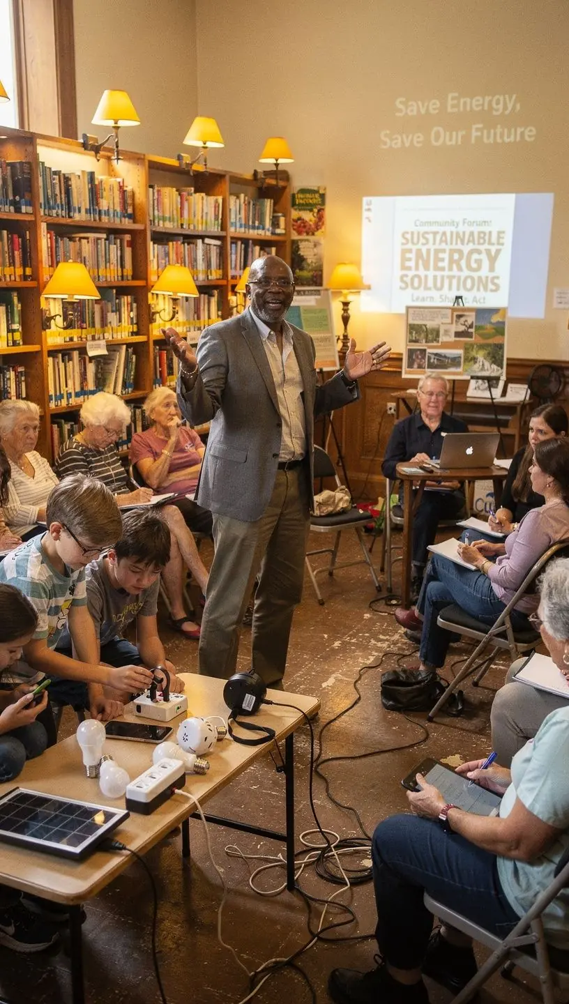 Professional business solutions illustration